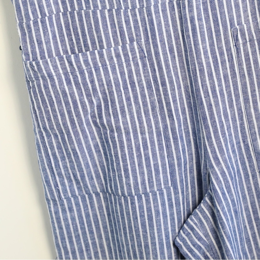 beachlunchlounge Blue and White Striped Jumpsuit - Picture 9 of 11